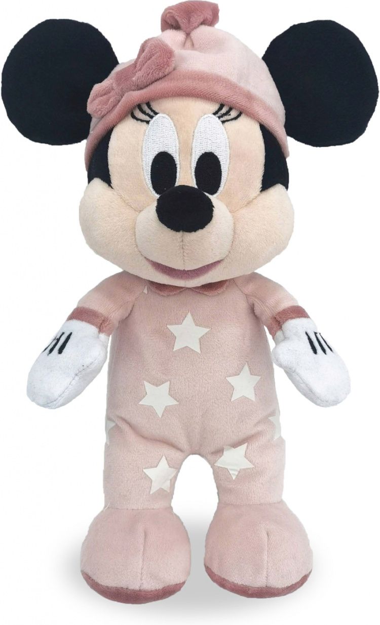Disney Sleep Well Minni Hiiri - pimeässä hohtava pehmo, 25 cm