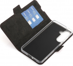 Wave BookCase -suojakuori, Samsung Galaxy S24, Smoky Sangria Wave BookCase -suojakuori, Samsung Galaxy S24, Smoky Sangria