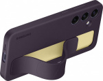 Samsung Galaxy S24+ Standing Grip Case -suojakotelo, tummanvioletti