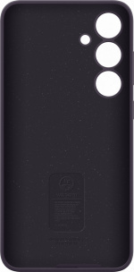 Samsung Galaxy S24+ Silicone Case -suojakotelo, tummanvioletti