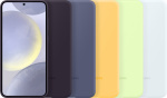 Samsung Galaxy S24+ Silicone Case -suojakotelo, tummanvioletti