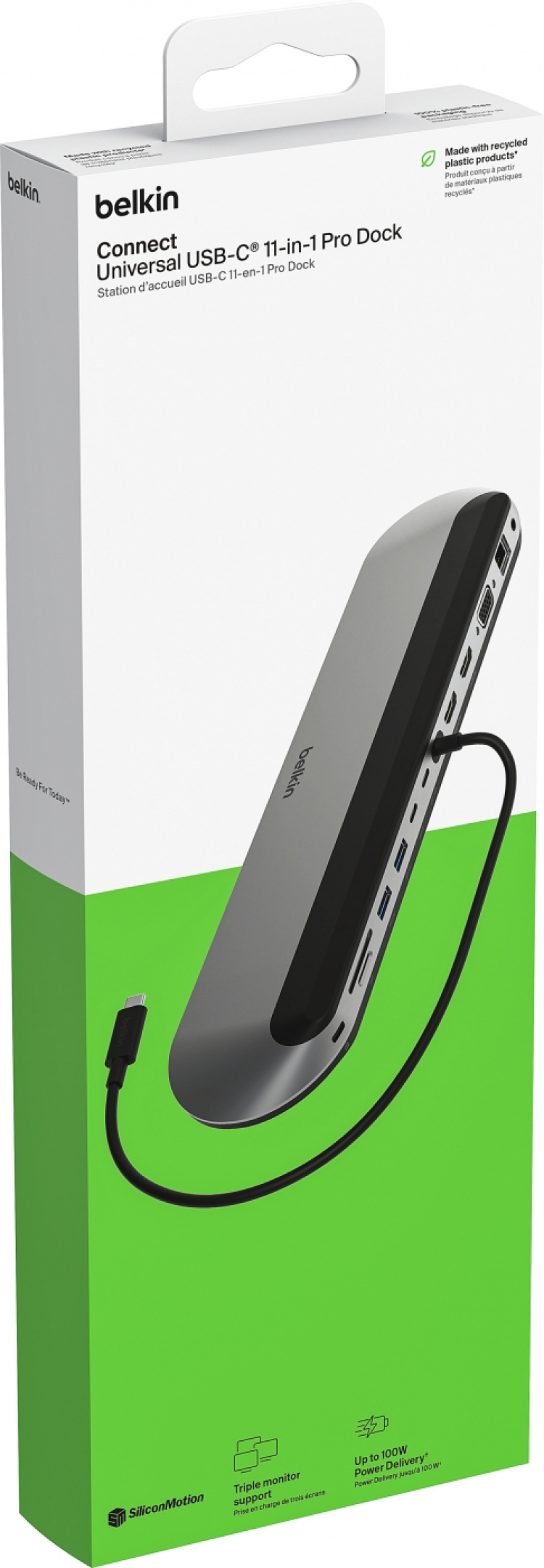 Belkin INC014btSGY USB-C -telakointiasema