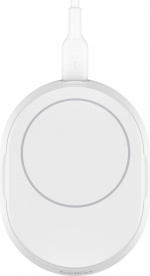 Belkin BoostCharge Pro -taitettava Qi2-latausalusta, valkoinen