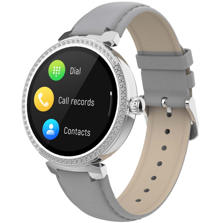Denver SWC-342GR Bluetooth SmartWatch with heart rate & blood oxygen sensor