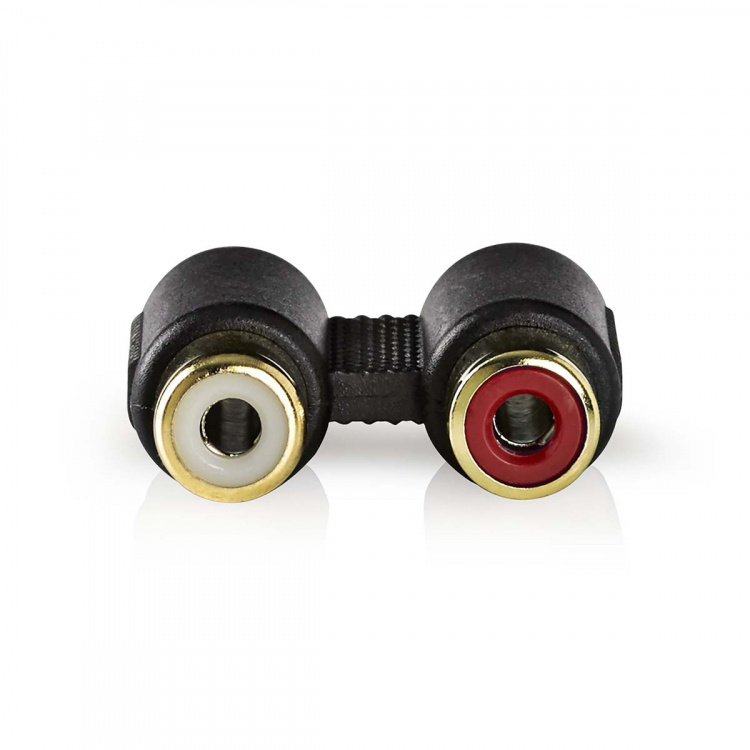 Nedis Stereoäänisovitin | 2x RCA Naaras | 2x RCA Naaras | Kullattu | Suora | ABS-Muovi | Antrasiitti | 1 kpl | Laatikko Nedis Stereoäänisovitin | 2x RCA Naaras | 2x RCA Naaras | Kullattu | Suora | ABS-Muovi | Antrasiitti | 1 kpl | Laatikko