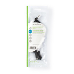 Nedis Stereoäänisovitin | 3.5 mm uros | 3.5 mm naaras | Niklattu | Kulma, 90 ° | Metalli | Musta | 10 kpl | Muovipussi Nedis Stereoäänisovitin | 3.5 mm uros | 3.5 mm naaras | Niklattu | Kulma, 90 ° | Metalli | Musta | 10 kpl | Muovipussi