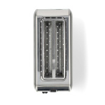 Nedis Leivänpaahdin | 4 Leipäviipaletta | 2 Pitkää Paikkaa | Paahtamistasot: 7 | Sulatustoiminto | Alumiini / Hopea Nedis Leivänpaahdin | 4 Leipäviipaletta | 2 Pitkää Paikkaa | Paahtamistasot: 7 | Sulatustoiminto | Alumiini / Hopea