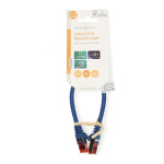 Nedis CAT6 Verkkokaapeli | RJ45 uros | RJ45 uros | S/FTP | 0.25 m | Pyöreä | LSZH | Sininen | Label Nedis CAT6 Verkkokaapeli | RJ45 uros | RJ45 uros | S/FTP | 0.25 m | Pyöreä | LSZH | Sininen | Label