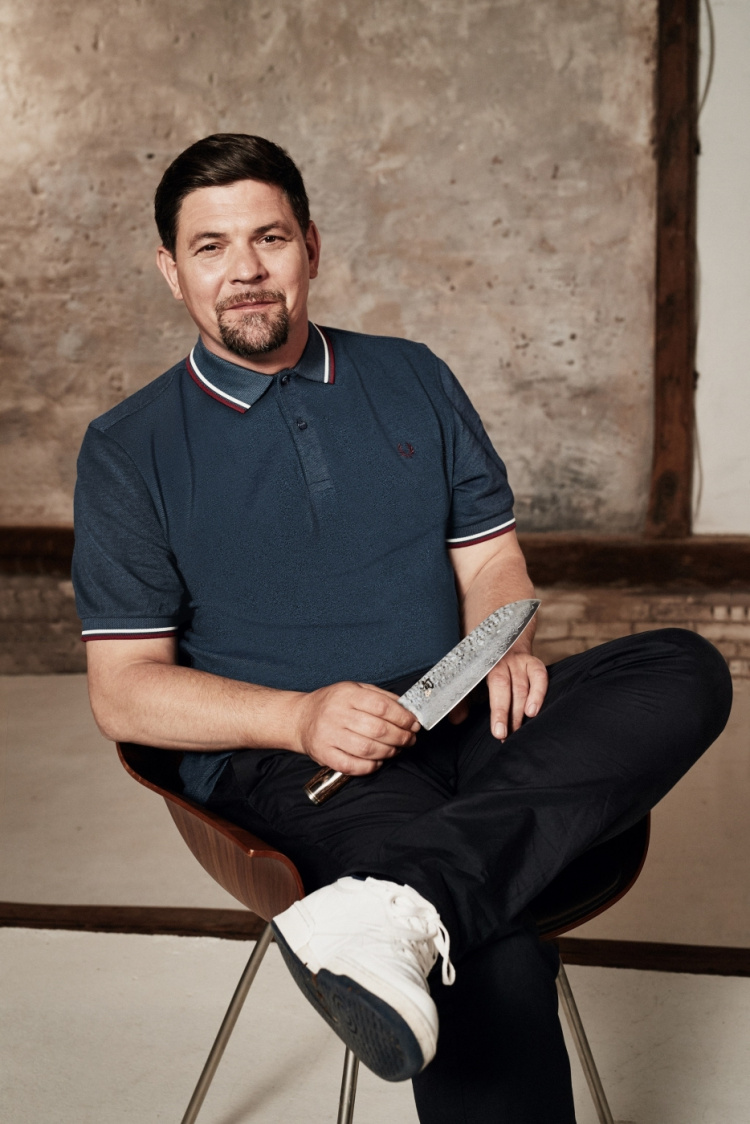 KAI Shun Premier Tim Mälzer TDM-1702 -santokuveitsi, 18 cm