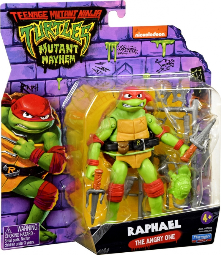 Teenage Mutant Ninja Turtles : Mutant Mayhem Raphael -figuuri
