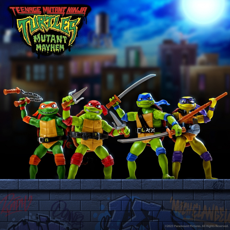 Teenage Mutant Ninja Turtles : Mutant Mayhem Raphael -figuuri