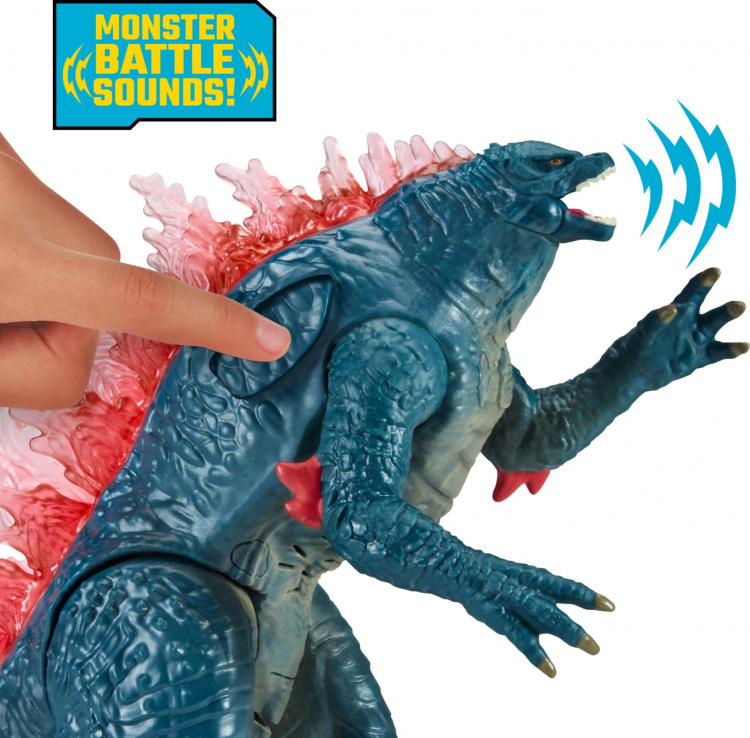 Playmates Godzilla x Kong: The New Empire Deluxe Battle Roar Godzilla Evolved -figuuri, 17,5 cm