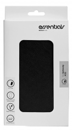 Essentials Samsung A32 5G PU wallet, detachable,3 cards,Black