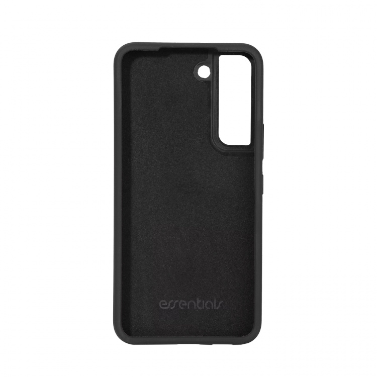 Essentials Samsung Galaxy S21 FE silicone back cover, Black