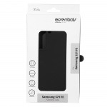 Essentials Samsung Galaxy S21 FE silicone back cover, Black