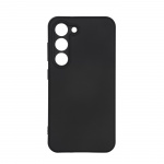 Essentials Samsung Galaxy S23 silicone back cover, black Essentials Samsung Galaxy S23 silicone back cover, black