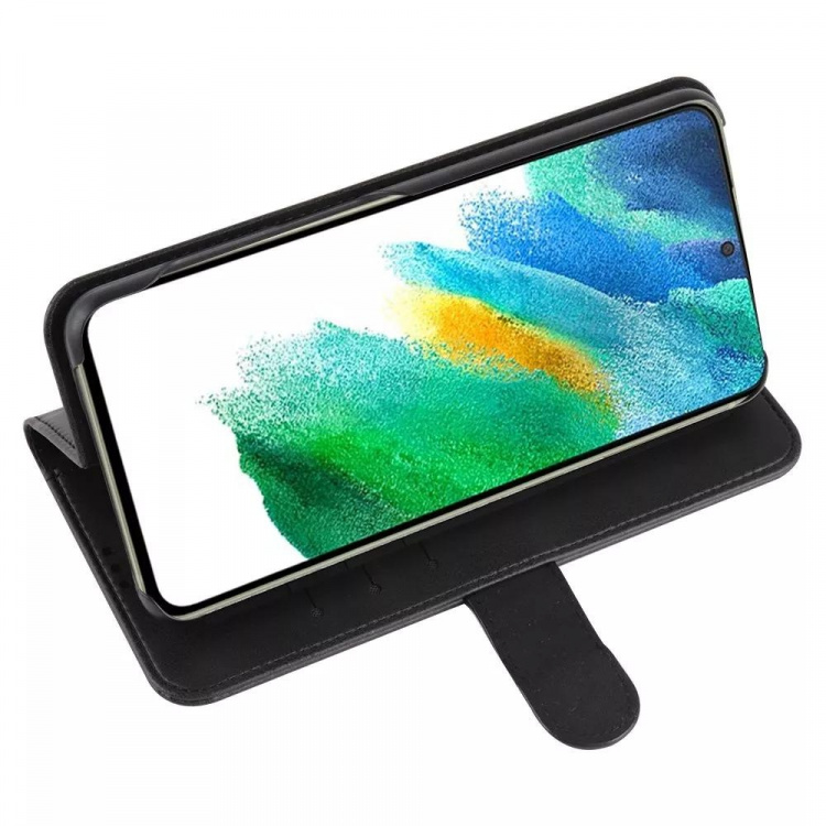 Krusell Samsung Galaxy 21 FE Puhelimen lompakko, musta Krusell Samsung Galaxy 21 FE Puhelimen lompakko, musta