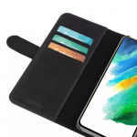 Krusell Samsung Galaxy 21 FE Puhelimen lompakko, musta Krusell Samsung Galaxy 21 FE Puhelimen lompakko, musta