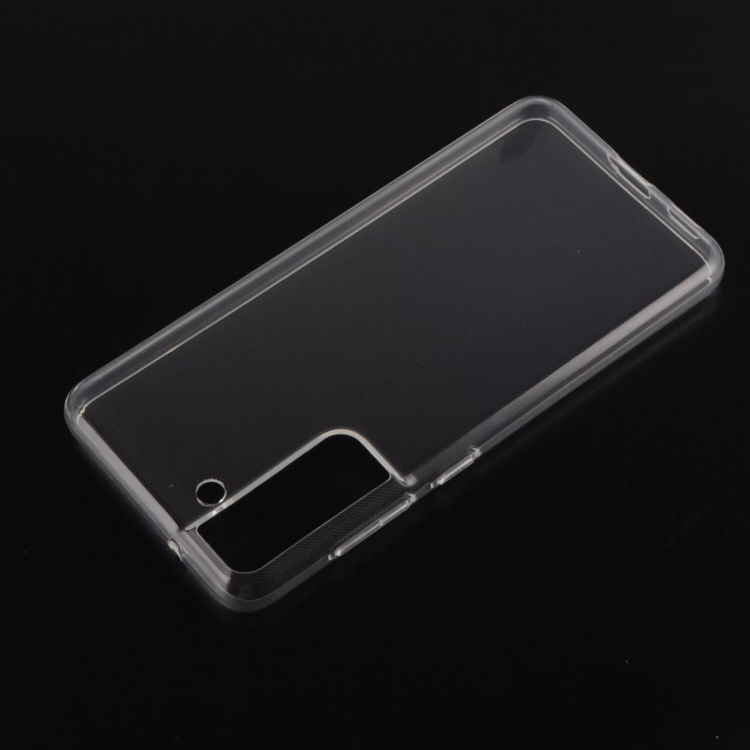 Krusell Samsung Galaxy 21 FE SoftCover, läpinäkyvä, läpinäkyvä