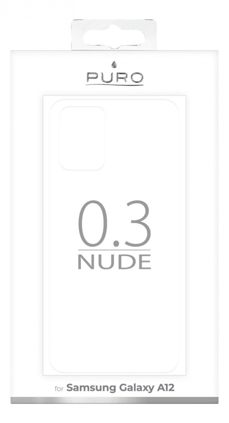 Puro Samsung Galaxy A12 0.3 Nude, Transparent