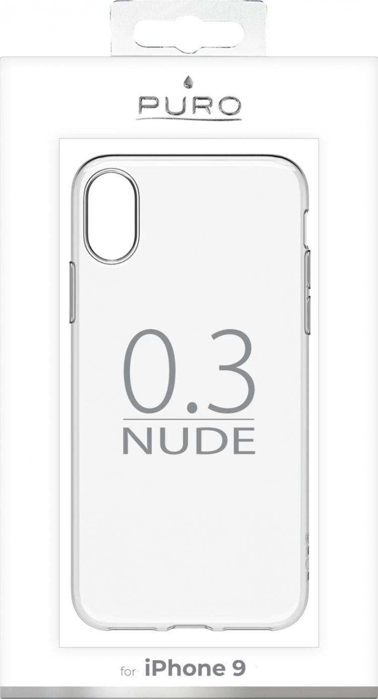 Puro iPhone XR, 0.3 Nude cover, transp