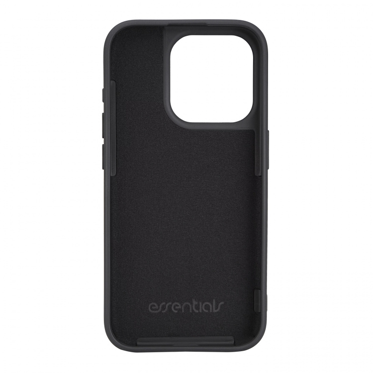 Essentials iPhone 15 Pro silicone back cover, black Essentials iPhone 15 Pro silicone back cover, black