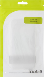 moba iPhone XR, TPU suojakuori, läpinäkyvä