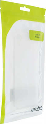 moba iPhone XR, TPU suojakuori, läpinäkyvä