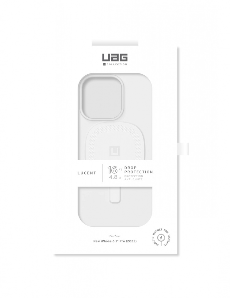 ubyuag iPhone 14 Pro Lucent 2.0 Magsafe, Marshmallow ubyuag iPhone 14 Pro Lucent 2.0 Magsafe, Marshmallow