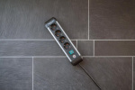 Brennenstuhl Premium Alu-Line extension lead with switch 4-way 1.8m Brennenstuhl Premium Alu-Line extension lead with switch 4-way 1.8m