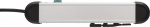 Brennenstuhl Premium Alu-Line extension lead with switch 4-way 1.8m Brennenstuhl Premium Alu-Line extension lead with switch 4-way 1.8m