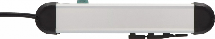 Brennenstuhl Premium Alu-Line extension lead with switch 4-way 1.8m Brennenstuhl Premium Alu-Line extension lead with switch 4-way 1.8m