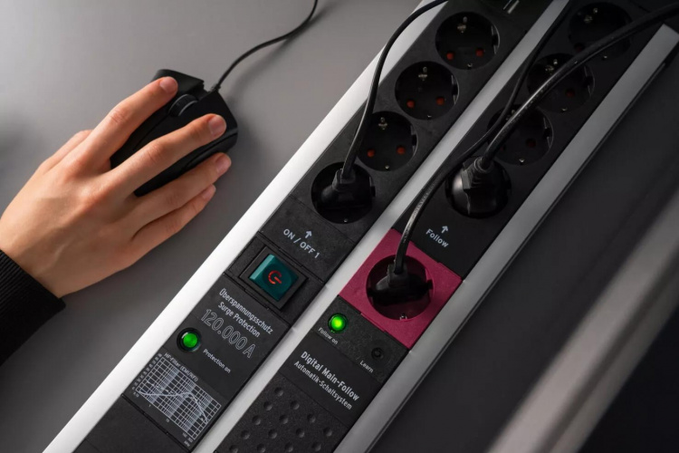 Brennenstuhl Premium-Protect-Line 120.000A automatic surge protection 3m