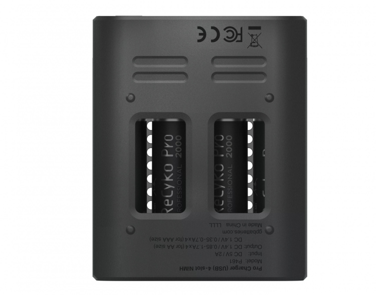 GP ReCyko Pro Laturi USB/4xAA 2000mAh (PB)