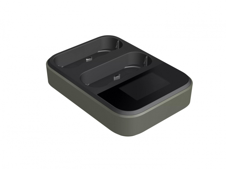 GP ReCyko Speed Dock f/8 paristot ja LCD-näyttö (PB)