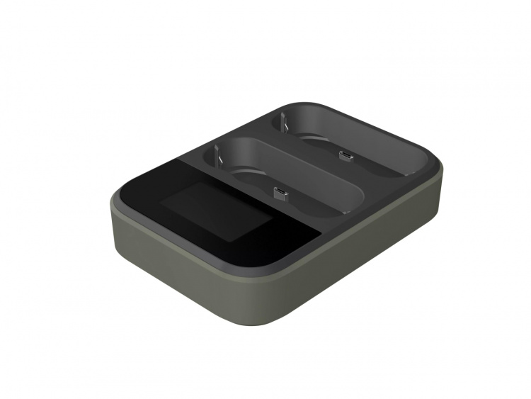 GP ReCyko Speed Dock f/8 paristot ja LCD-näyttö (PB)