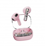 Streetz T150 TWS earphones, Transparent Pink Streetz T150 TWS earphones, Transparent Pink
