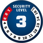 ABUS ketjulukko, 4804C/75, numeroyhdistelmällä , musta