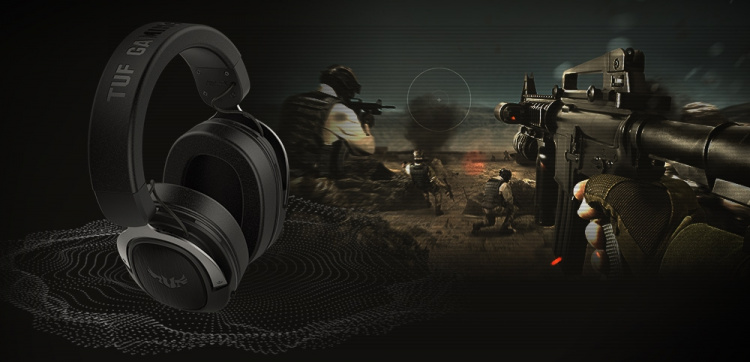 Asus TUF Gaming H3 -pelikuulokkeet, väri musta Asus TUF Gaming H3 -pelikuulokkeet, väri musta