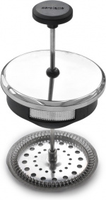 Aerolatte pressopannu, teräs, 1,0L