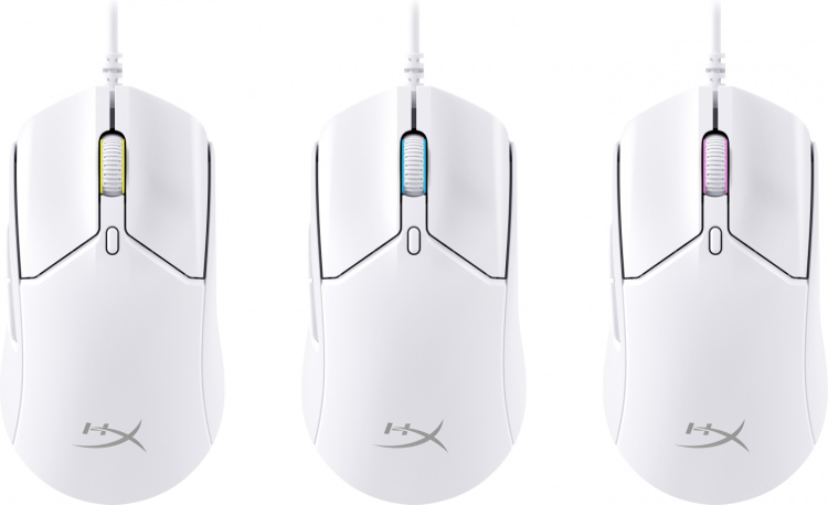 HyperX Pulsefire Haste 2 Gaming Mouse -pelihiiri, valkoinen