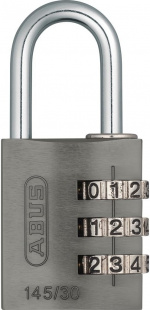 ABUS yhdistelmäriippulukko 145/30, 26 mm
