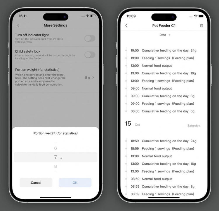 Aqara Pet Feeder C1 älykäs ruokintalaite