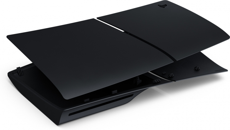 Playstation 5 (Slim-mallisarja) Cover – Midnight Black -vaihtokuoret Playstation 5 (Slim-mallisarja) Cover – Midnight Black -vaihtokuoret