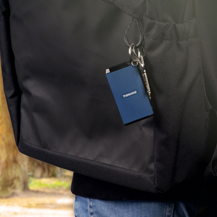 Transcend Portabel SSD ESD410C USB-C 2TB 20Gbps (R2000/W2000 Mb/s) IPX5