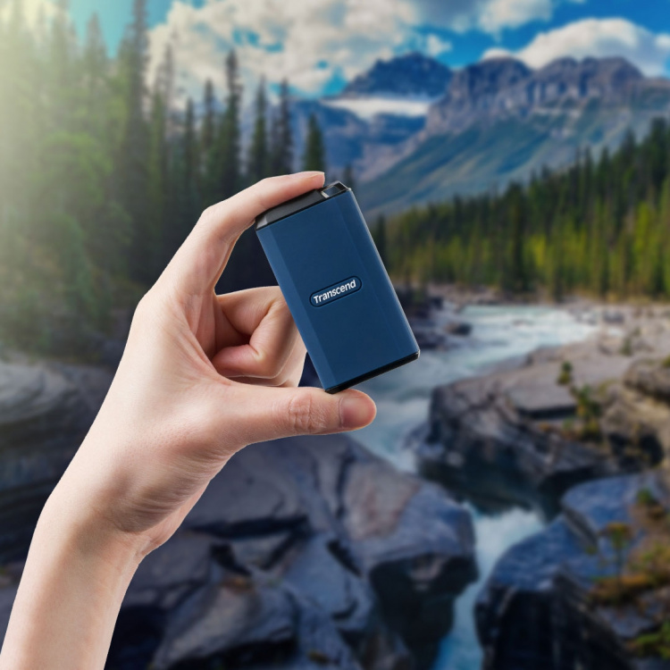 Transcend Portabel SSD ESD410C USB-C 2TB 20Gbps (R2000/W2000 Mb/s) IPX5