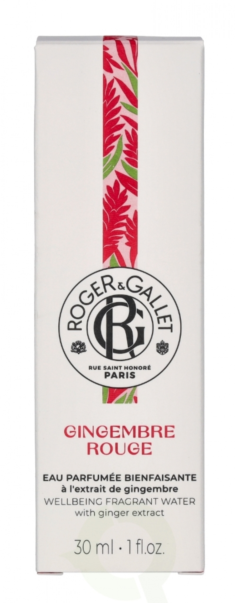 Roger & Gallet Gingembre Rouge Wellbeing Fragrant Water 30 ml