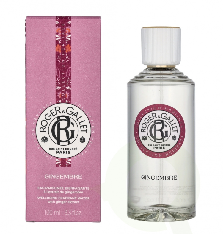 Roger & Gallet Gingembre Wellbeing Fragrant Water 100 ml Natural Spray