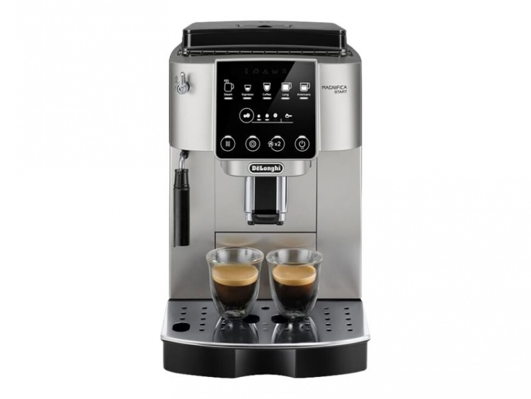 DeLonghi De\'Longhi Magnifica Start ECAM220.30.SB Automatisk kaffemaskin Silver, svart