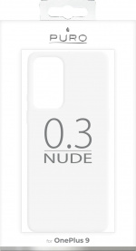 Puro OnePlus 9 0.3 Nude Cover, Transparent
